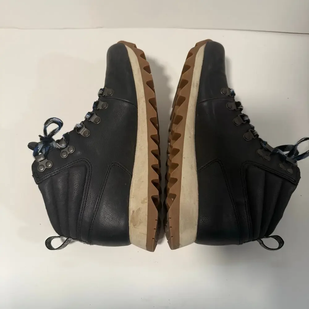 Merrell Women's‎ Alpine Hiker Boots Ankle Black Faux Leather 8.5